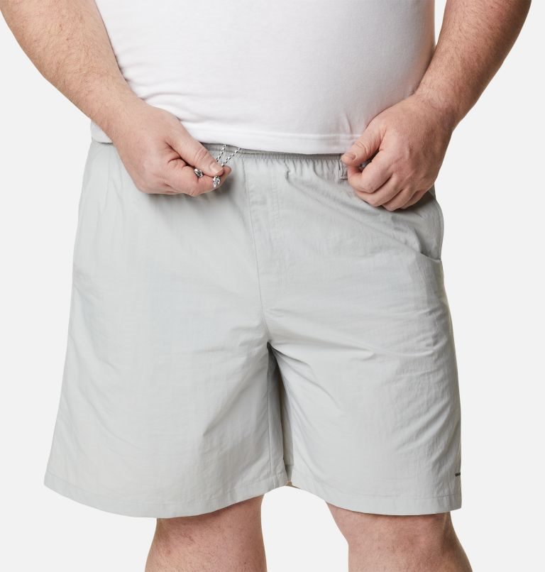 Men's Columbia PFG Backcast III Water Shorts Light Grey | Plus Size CA-E1C0A